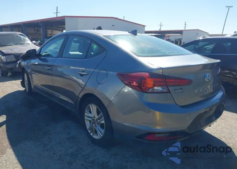 2019 Hyundai Elantra Sel z USA, uszkodzony, nr VIN 5NPD84LF6KH406467